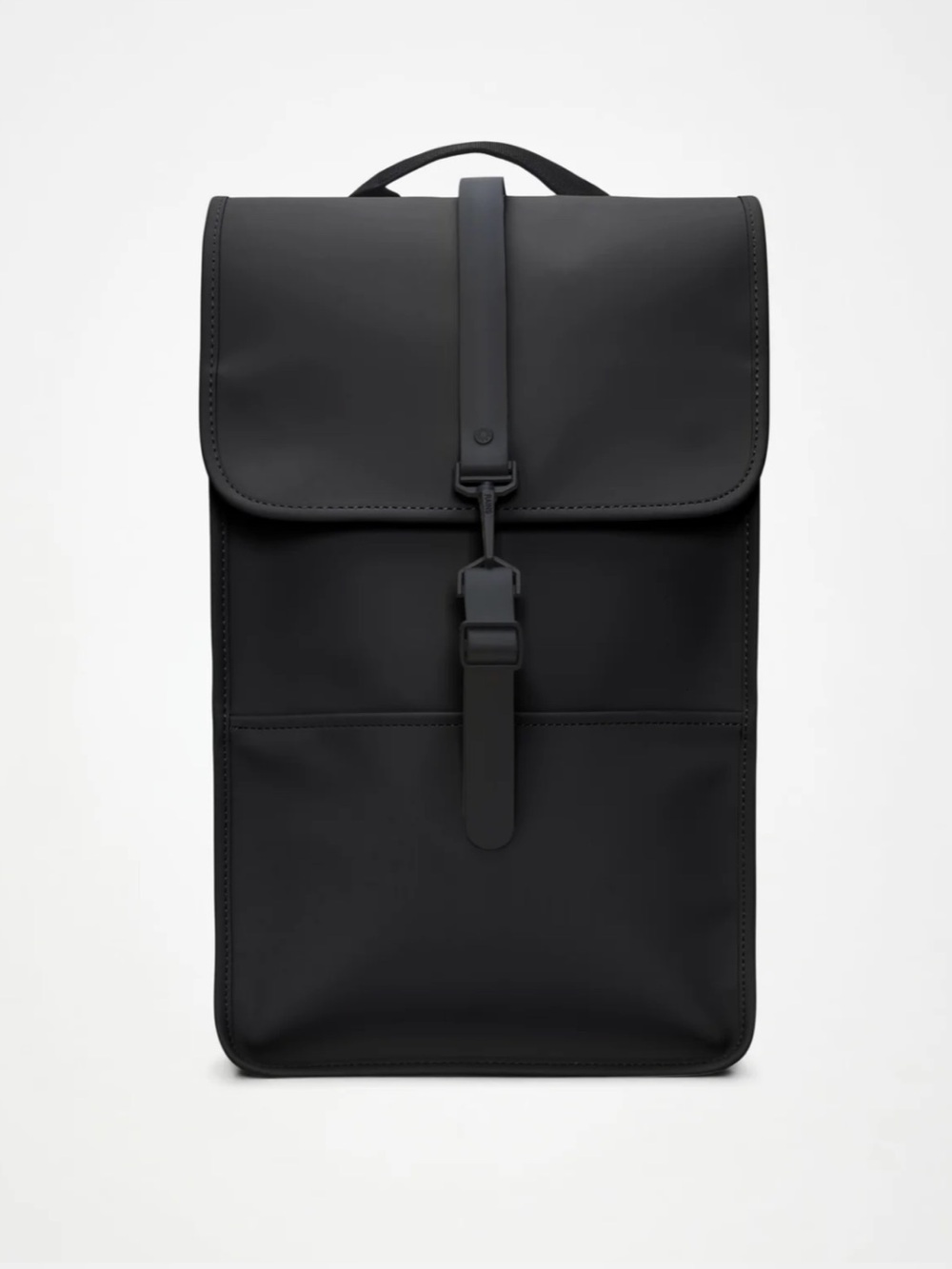 RAINS Backpack W3 Black Waterproof Laptop/Work Bag •Pristine Condition •Unisex
